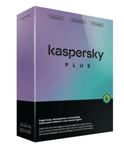Anti-Virus Kaspersky Plus 3 Dispositivo 1 Ano 1